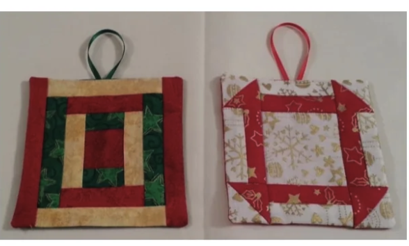 Mini Christmas Ornaments Pattern