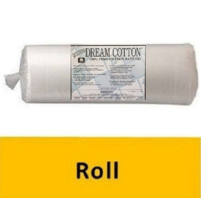 N3KR Dream Cotton Natural Request Batting King Roll 120 in x 30 yds)) shipping included*