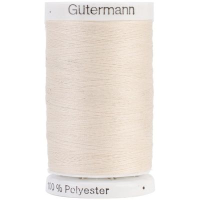 Gutermann Thread Polyester Eggshell-800- 500m (2)- shipping included!