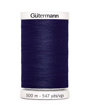 Gutermann Thread Polyester Navy-272- 500m (2)- shipping included!