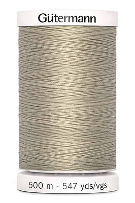 Gutermann Thread Polyester  Sand-506- 500m (2)- shipping included!