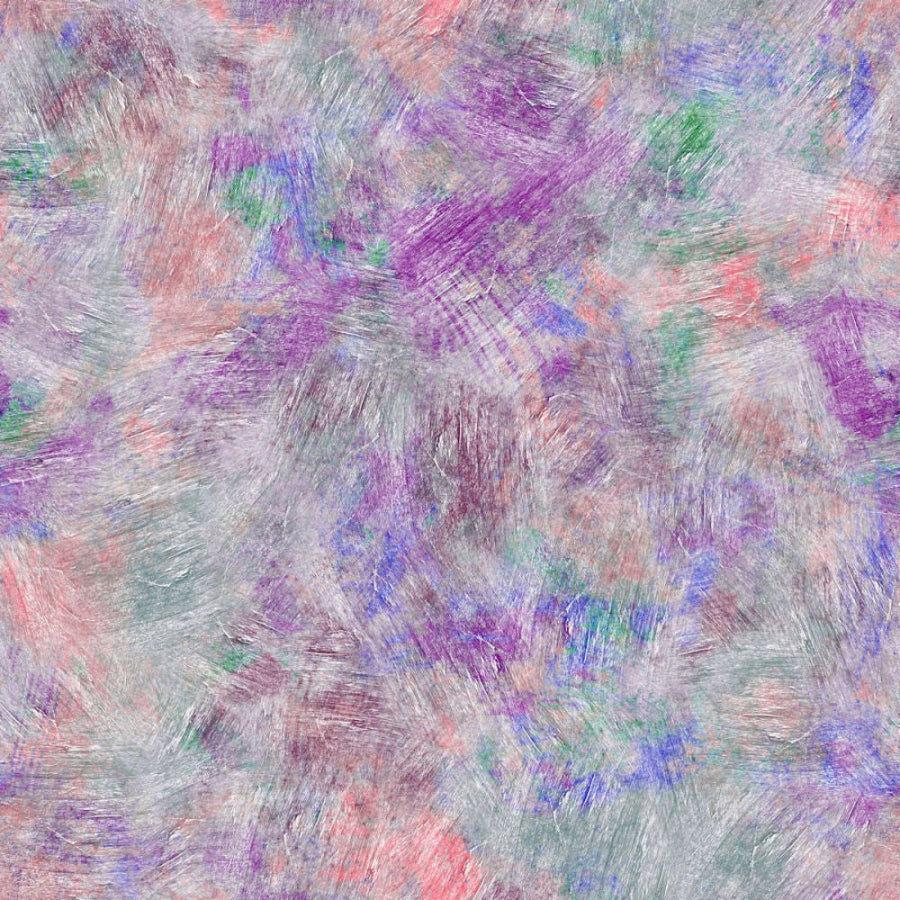 108" Cotton Wide Backing Fabric-Brush Stroke Multi-White- shipping included