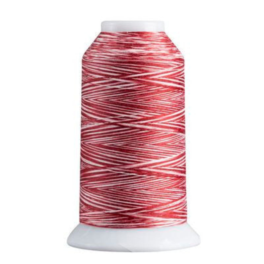 Superior Spirit 814-variegated Burgandy/White 40wt/3ply