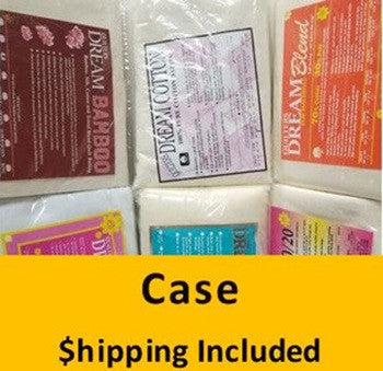 Dream 72-6 Dream Batting Twin Sampler Batting Set (Case (6)) shipping included