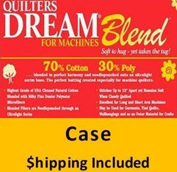 MTW Dream Blend for Machines Batting (Case(10), Twin 72 in x 93 in) shipping included*