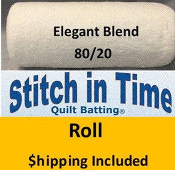 ENBY96 Elegant Blend 80/20 Batting (Roll, Queen 96 in x 30 yds) shipping included*