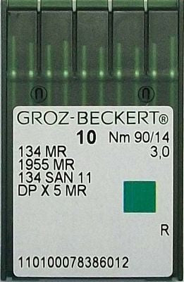 Groz Beckert 134MR 90/14  10 needle pack long arm needle