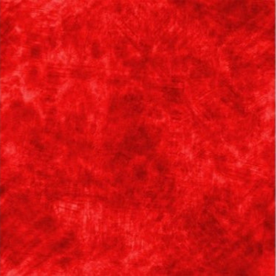 108in Cotton Fabric Red Grunge Paint - shipping included!