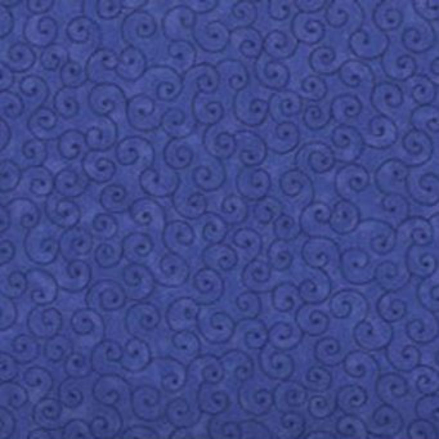 108 in.  Navy Tilt-a Whirl Cotton Wide Backing Quilt Fabric - shipping included*
