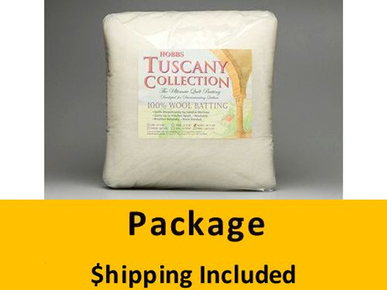 Tuscany Wool King Size Package (120 x120) shipping included!
