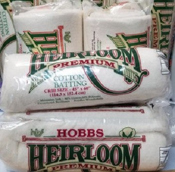 ASSTA Hobbs Heirloom 80/20 Batting Samples - Free Shipping