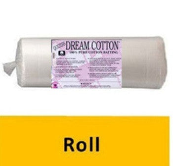 N4QR Dream Cotton Natural Select Batting ( Queen Roll 93 in x 30 yds) shipping included*