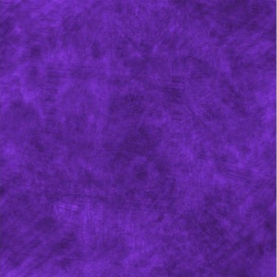 Grunge Paint Purple Cotton Fabric 44 in. - shipping included!