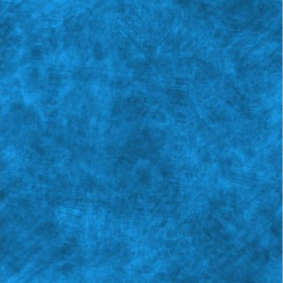 Grunge Paint Turquoise Cotton Fabric 44 in. - shipping included!