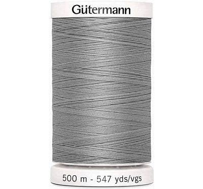 Gutermann Thread Polyester Mist Gray-102- 500m (2)- shipping included!