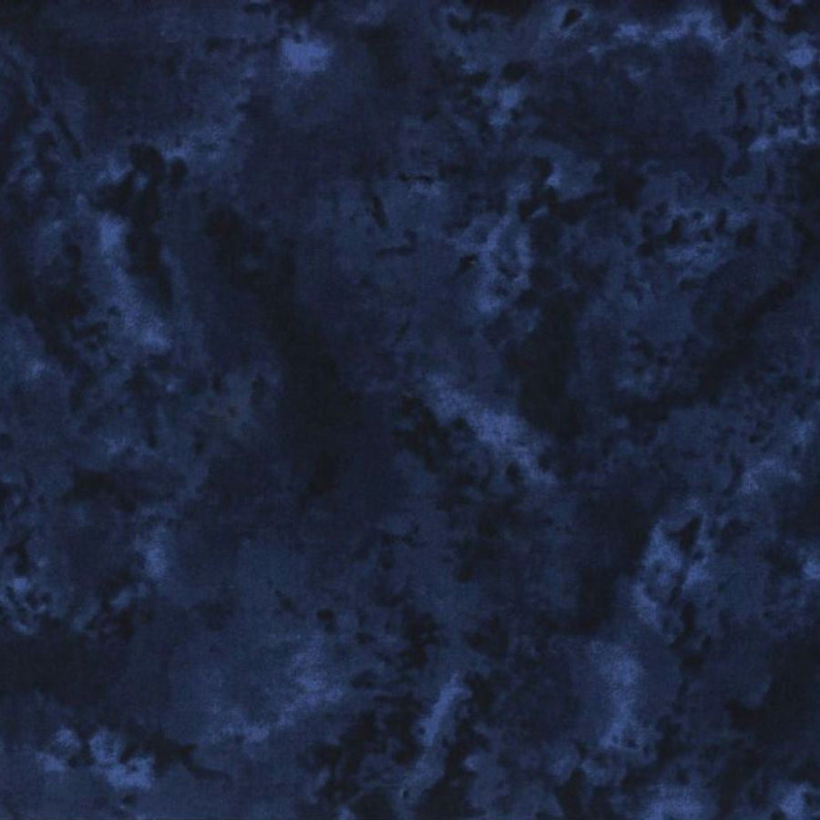 Smoothie Navy Blender 108" Wide Backing Cotton Fabric