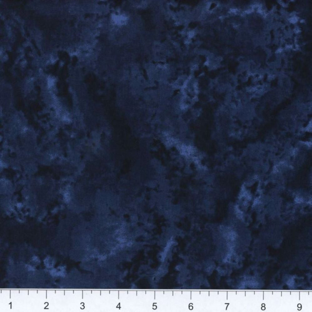 Smoothie Navy Blender 108" Wide Backing Cotton Fabric
