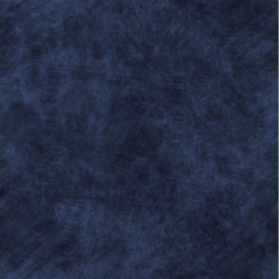 Grunge Paint Navy  Cotton Fabric 44 in.  - shipping included!