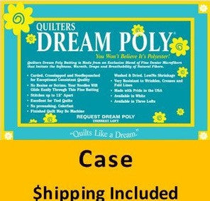 P3SAM Dream Poly Request Batting (Case, Samples) shipping included*