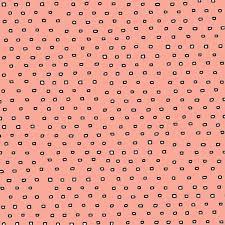 QT Pixie Dot Salmon Cotton Fabric 44in-  Shipping included!