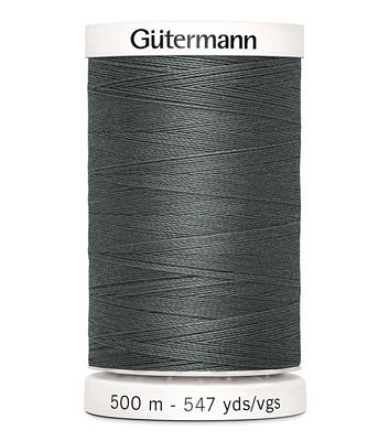 Gutermann Thread Polyester  Rail Gray 500m (2)- shipping included!