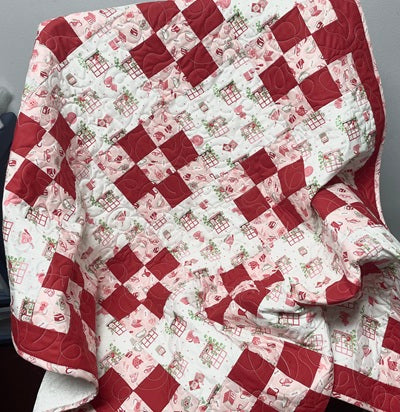 Tea Pots & Flowers Quilt Kit-Shipping Included*!