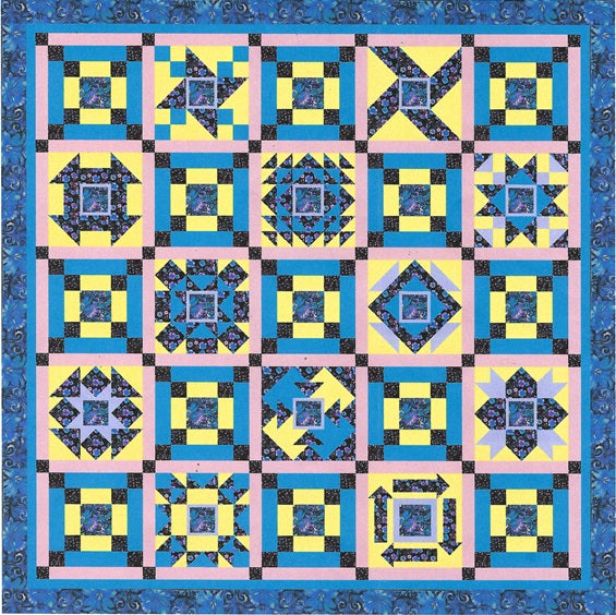 Fantasia Sampler Quilt - Facebook Block Drawings
