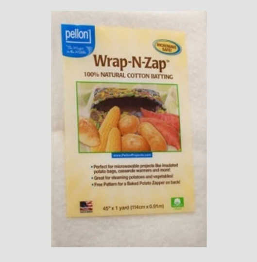 Warm-N-Zap Microwave Cotton Batting by Pellon